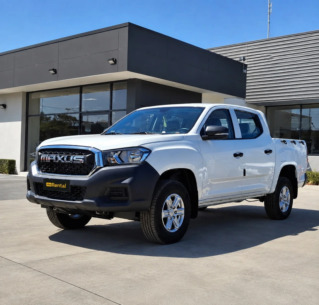 Camioneta disponible para arriendo de empresas en Chile